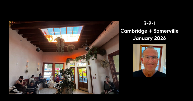 3-2-1 Cambridge + Somerville by Charles Cherney